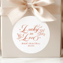 Search for lucky in love stickers Bridal shower