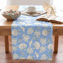 Search for coastal table runners Seashell