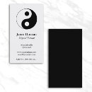 Search for yin yang business cards Yoga