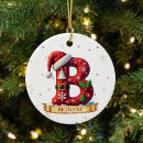 Search for letter b christmas tree decorations Cute