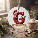 Search for letter g christmas tree decorations Keepsake