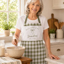Search for baked with love aprons Grandmother