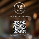 Search for qr code window decals Salon barber