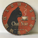 Search for decorative wall plates Black cat