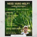 Search for yard work flyers Grass cutting