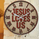 Search for vintage jesus clocks Faith