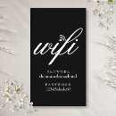 Search for wifi business cards Network