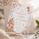 Search for fairy garden baby shower invitations Magical garden party