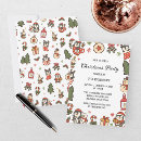 Search for penguin christmas invitations Whimsical