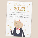 Search for funny new years eve invitations Gold