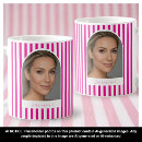 Search for pink and white stripes mugs Girly