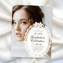 Search for aesthetic graduation invitations Coquette