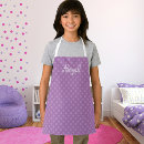 Search for lavender long aprons For kids