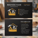 Search for roofer business cards Hammer and nails hardware