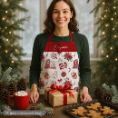 Search for candy cane decor aprons Hot cocoa
