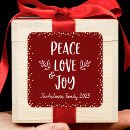 Search for love quote stickers Red