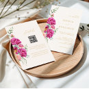 Search for fuchsia and gold wedding invitations Watercolor