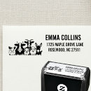 Search for farm animal rubber stamps Return address
