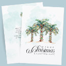 Search for palm tree christmas cards Watercolor