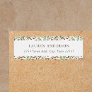 Search for autumn foliage return address labels Watercolor