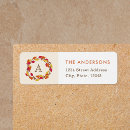 Search for maple return address labels Autumn