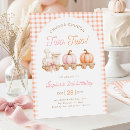 Search for pumpkins birthday invitations For her