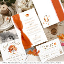 Search for fall leaves wedding invitations Autumn