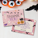 Search for halloween pumpkin thank you cards Spooktacular