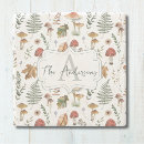 Search for mushroom coasters Watercolor
