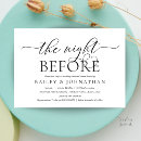 Search for formal dinner party invitations The night before