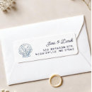 Search for blue beach return address labels Elegant