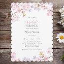 Search for cherry bridal shower invitations Calligraphy