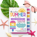 Search for end of summer party invitations Kids
