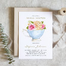 Search for teacup bridal shower invitations Tea party