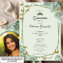 Search for sage green quinceanera invitations 15th birthday