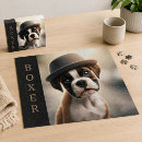 Search for boxer dog puzzles Typography