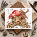 Search for vintage mushrooms postcards Whimsical