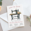 Search for sewing machine invitations Vintage