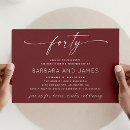 Search for fortieth anniversary invitations Couple
