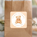 Search for bear design stickers Baby shower
