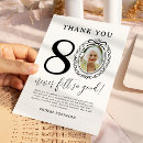Search for 80th birthday thank you Milestone