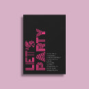 Search for bold birthday invitations Pink