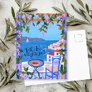 Search for greek island postcards Watercolor