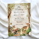 Search for wildlife wedding invitations Woodland