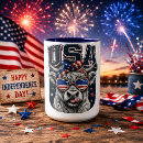 Search for us eagle mugs July fourth