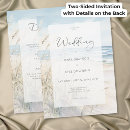 Search for ocean water wedding invitations On the beach