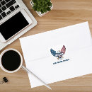 Search for eagle designs stickers Red white and blue