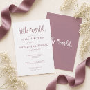 Search for welcome to the world baby shower invitations For her