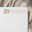 Search for envelope wrap return address labels Pink