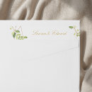 Search for geometric return address labels Botanical